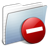 Graphite Stripped Folder Private Icon